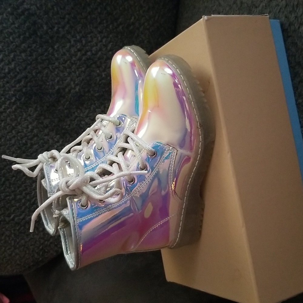 Pretty transparent boots